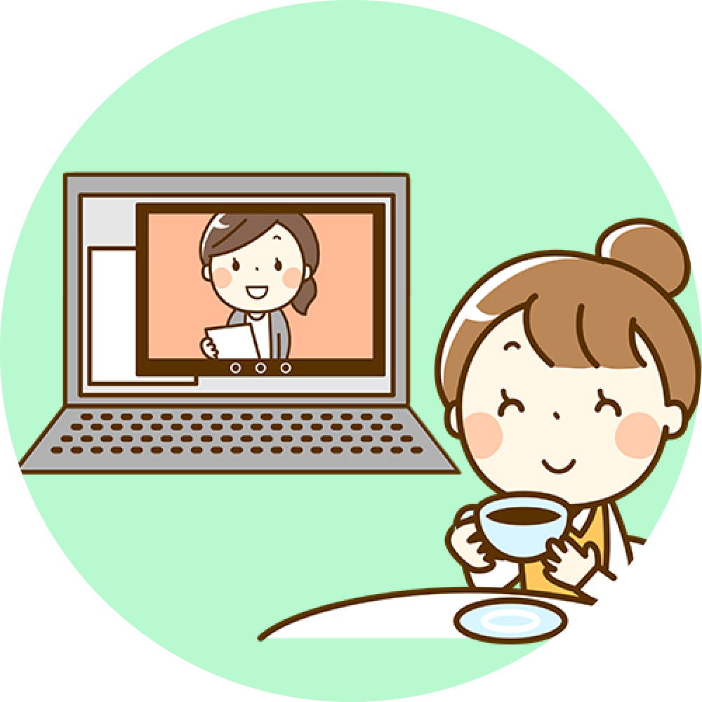 相談場所のイラスト